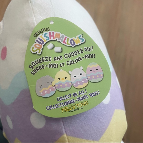 Squishmallows | Leah the Easter Llama Plush Stuffed Animal New NWT Egg - Picture 5 of 9